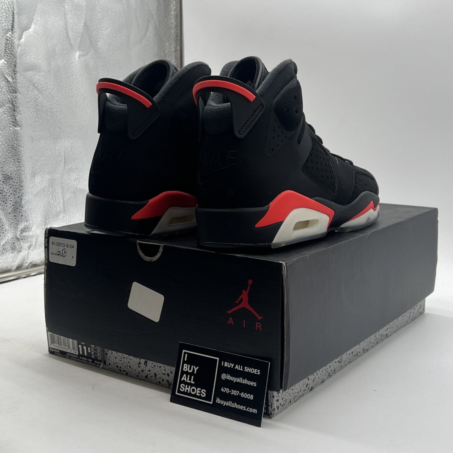 Size 11.5 - Air Jordan 6 Retro Mid Infrared (384664-060)