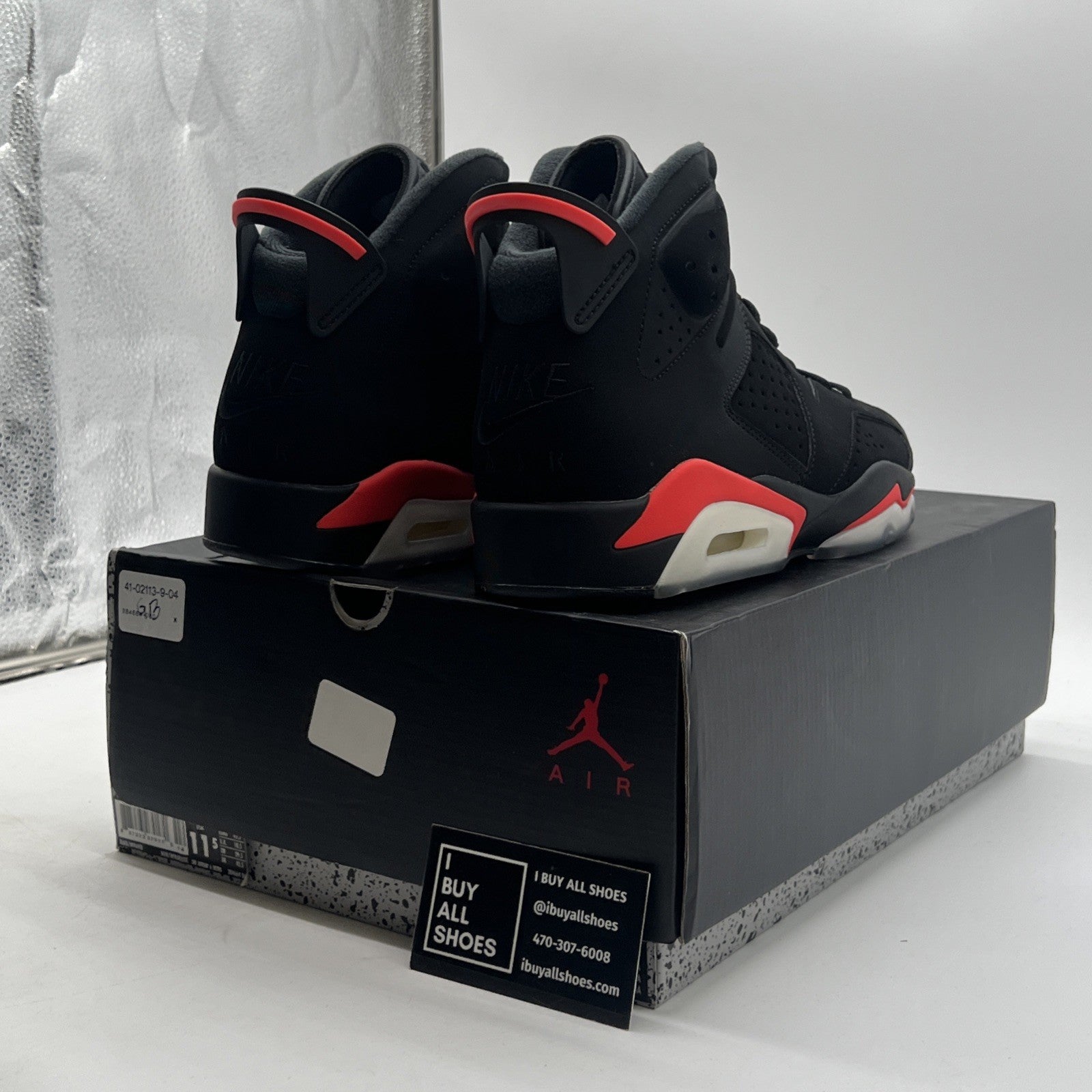 Size 11.5 - Air Jordan 6 Retro Mid Infrared (384664-060)