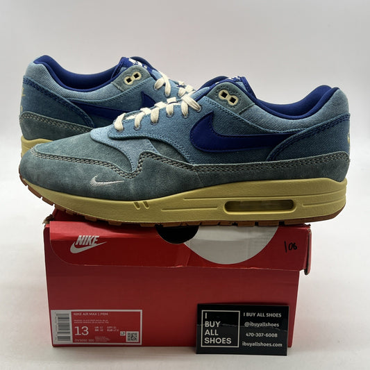 Size 13 - Nike Air Max 1 Premium Dirty Denim 2022 (DV3050-300)