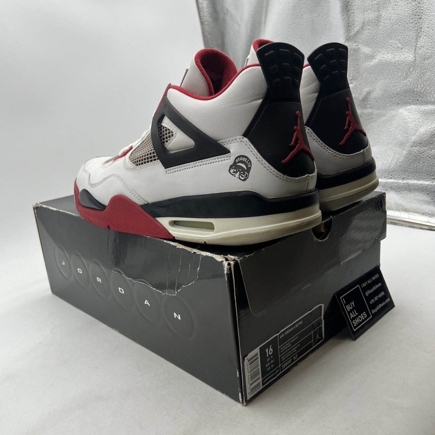 Size 16 - Air Jordan 4 Retro Mars Blackmon (308497-162)