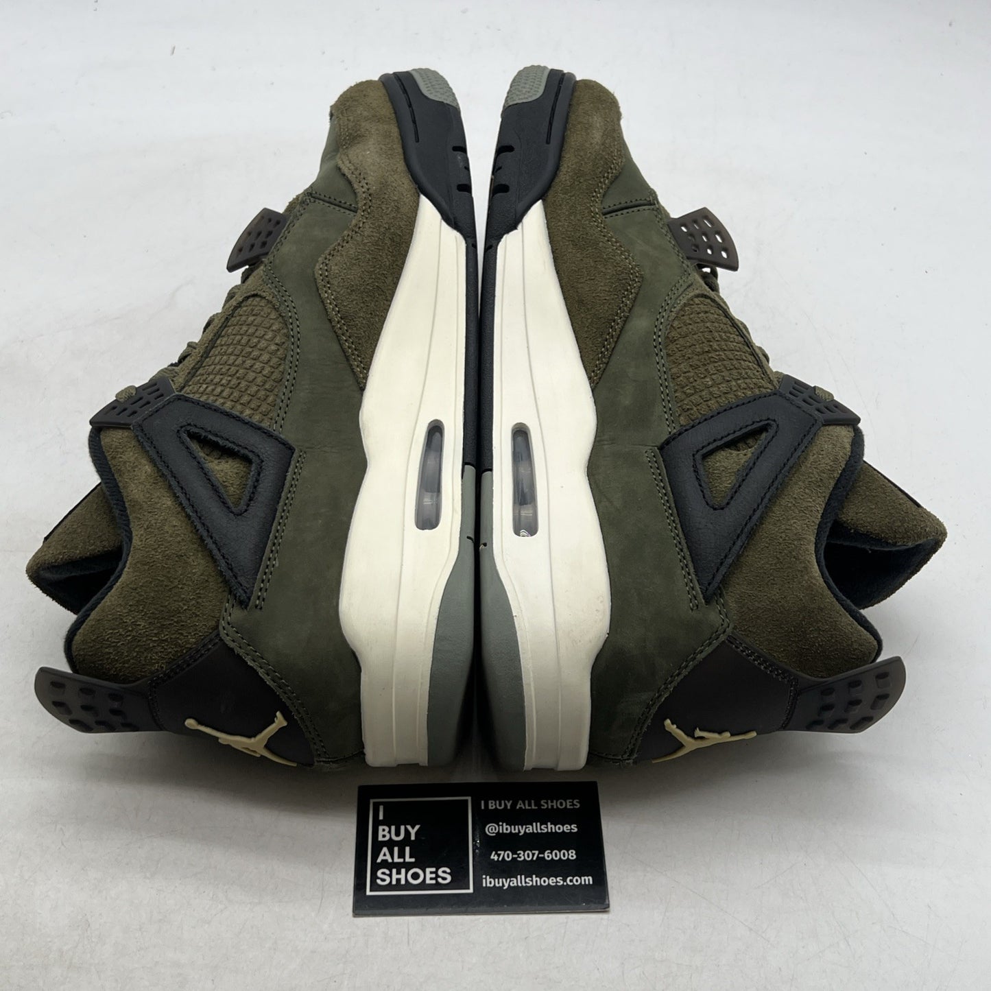 Size 13 - Air Jordan 4 SE Retro Low Craft - Olive (FB9927-200)