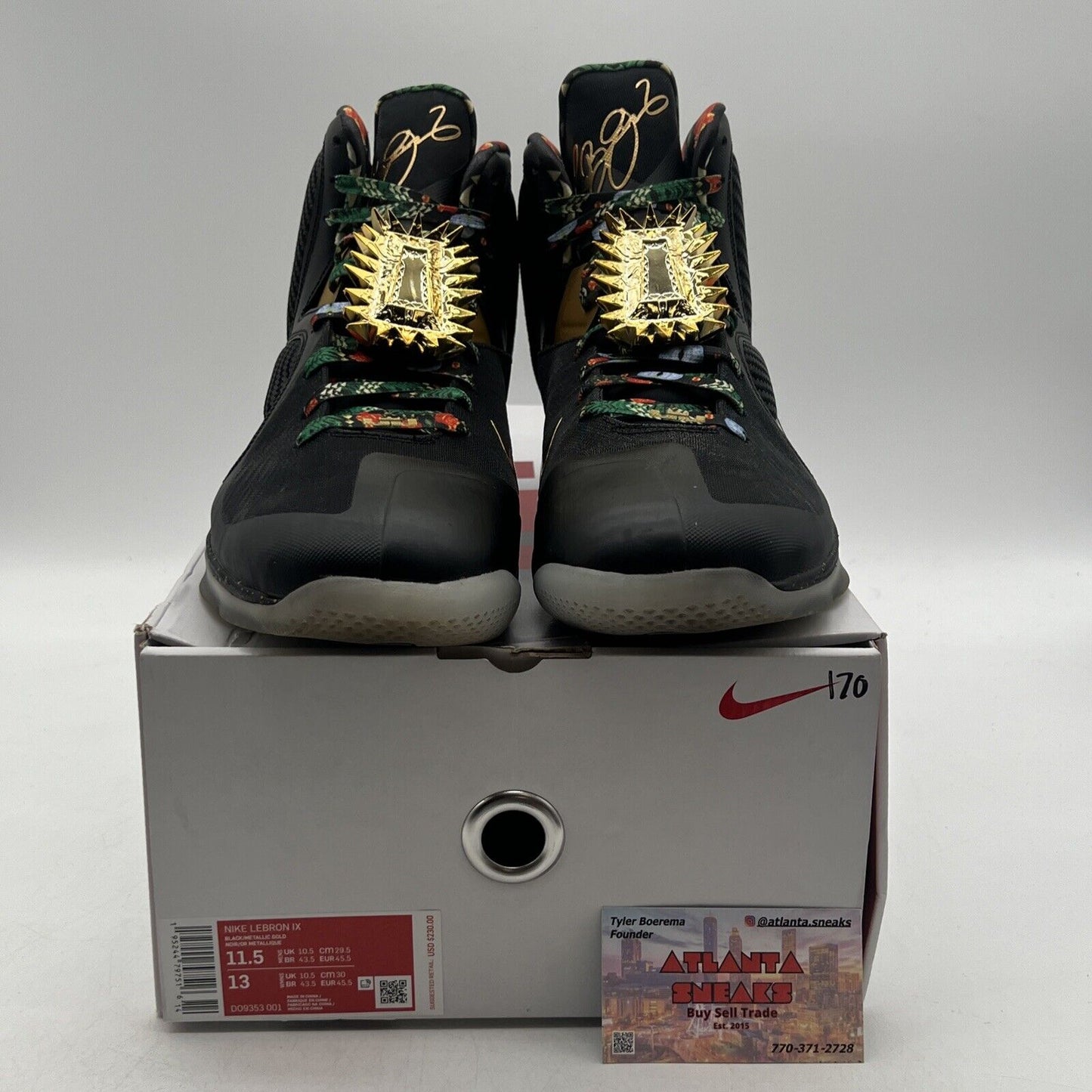 Size 11.5 - Nike LeBron 9 2022 Watch The Throne (DO9353-001)