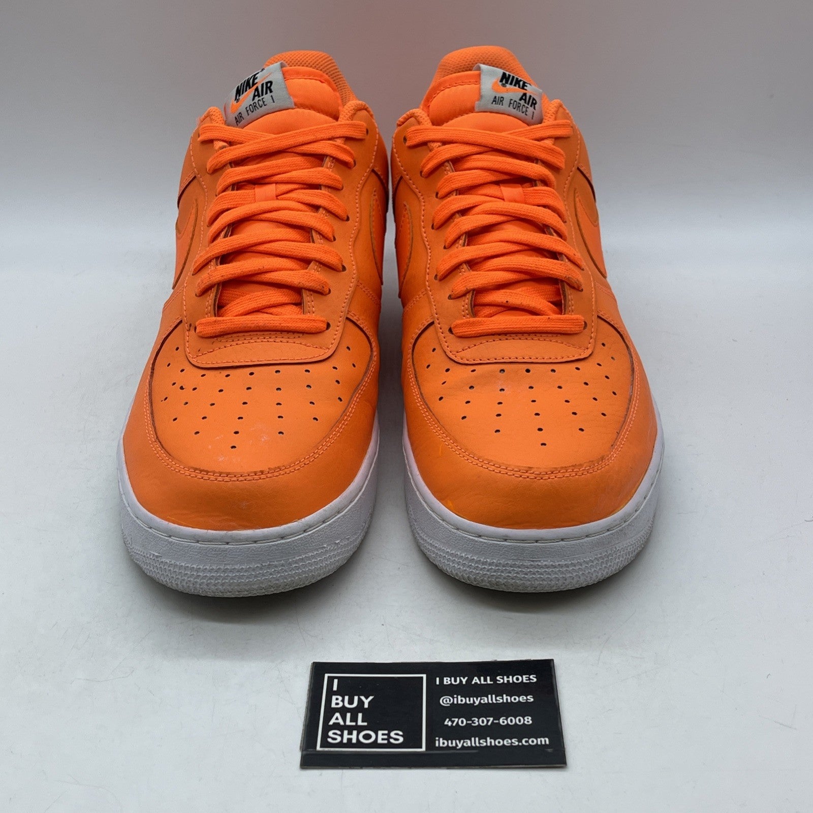 Size 14 - Nike Air Force 1 Low Total Orange (BQ5360-800)