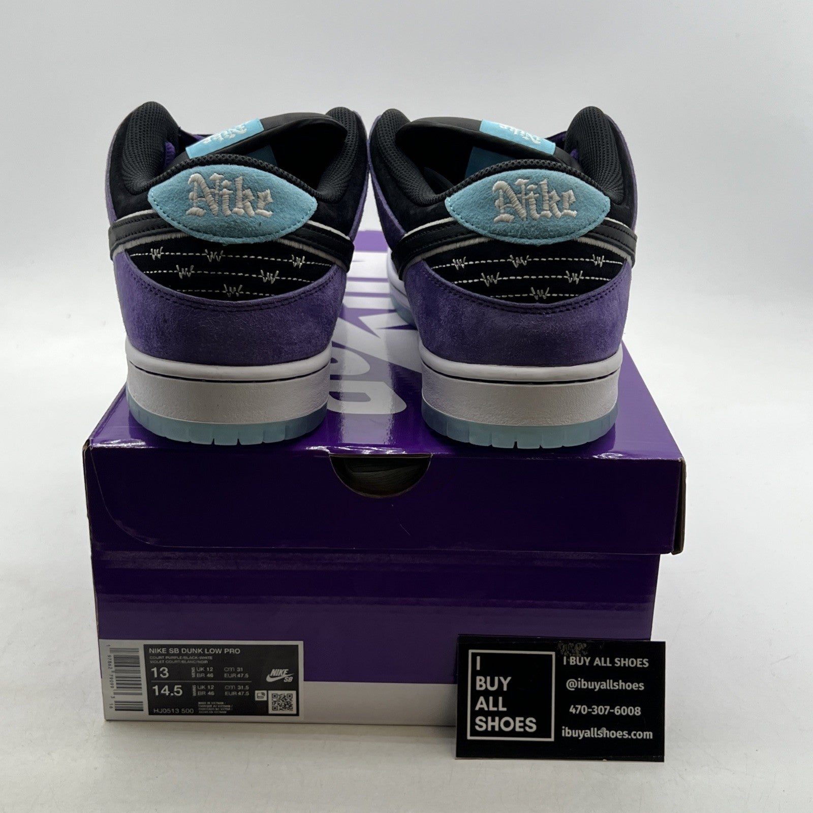 Size 13 - Nike Hayley Wilson x Dunk SB Low Court Purple (HJ0513-500)