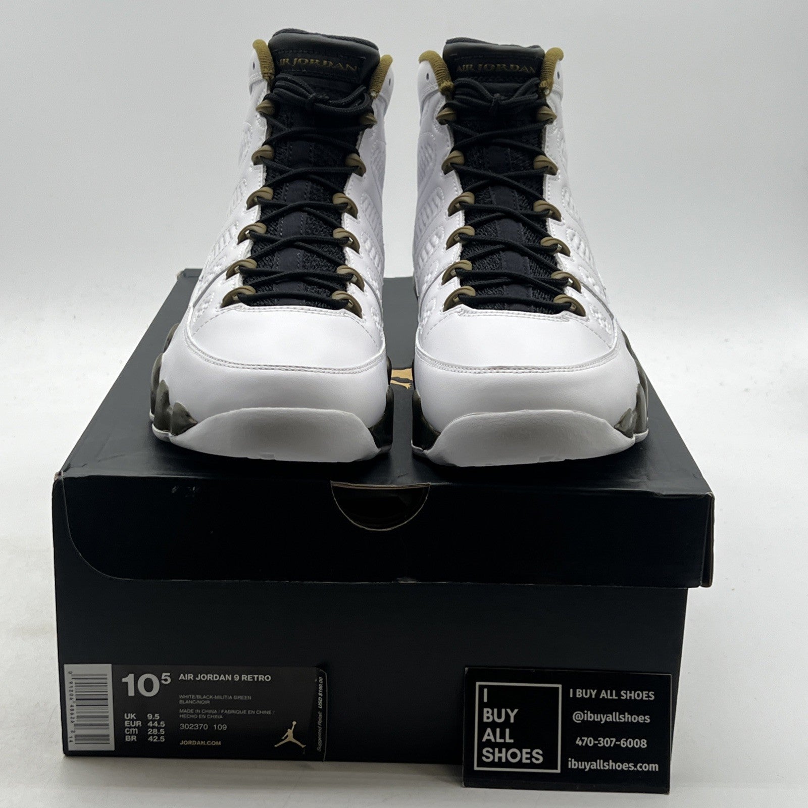 Size 10.5 - Air Jordan 9 Retro Statue (302370-109)