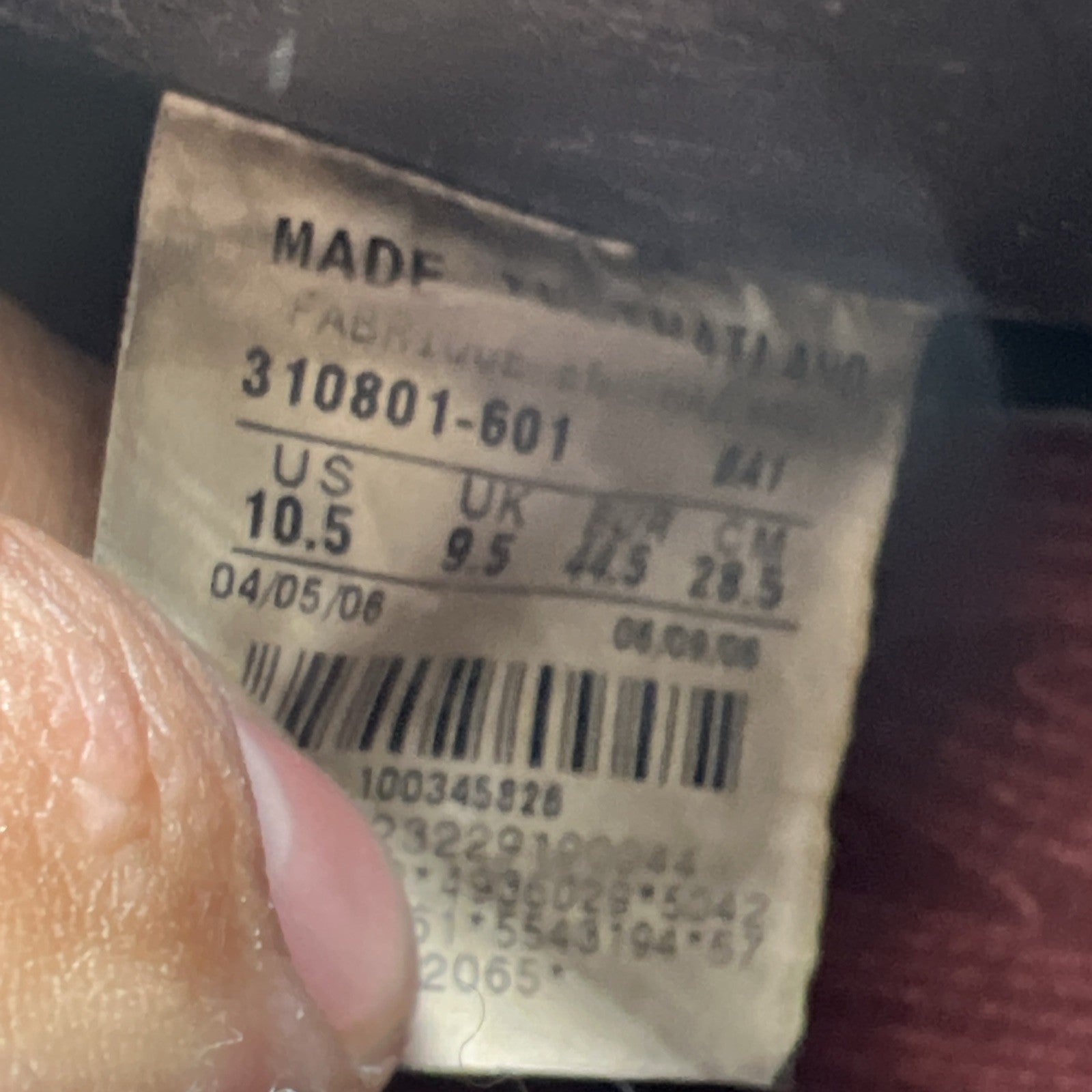 Size 10.5 - Nike Blazer SB Todd Jordan (310801-601)
