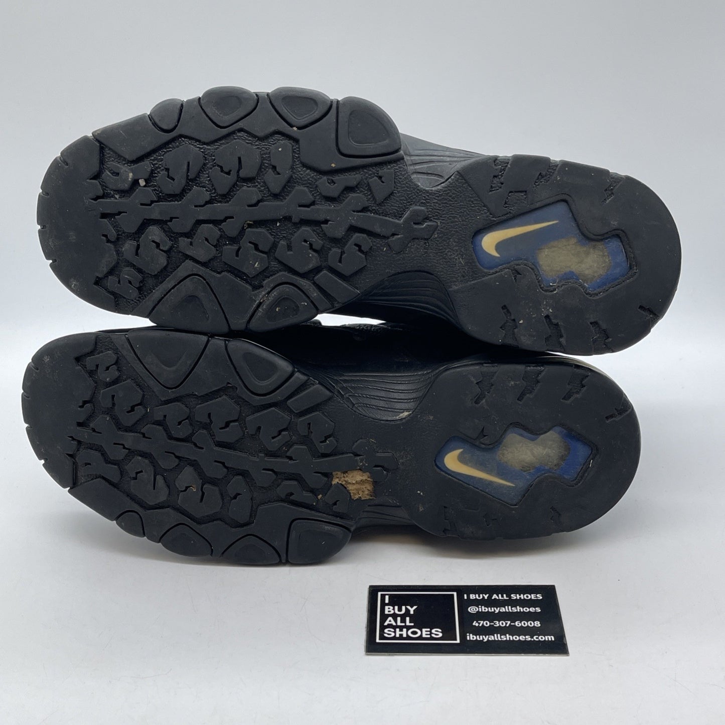 Size 10.5 - Nike Air Max 2 CB 94 Triple Black Suede Leather (DC1411-001)