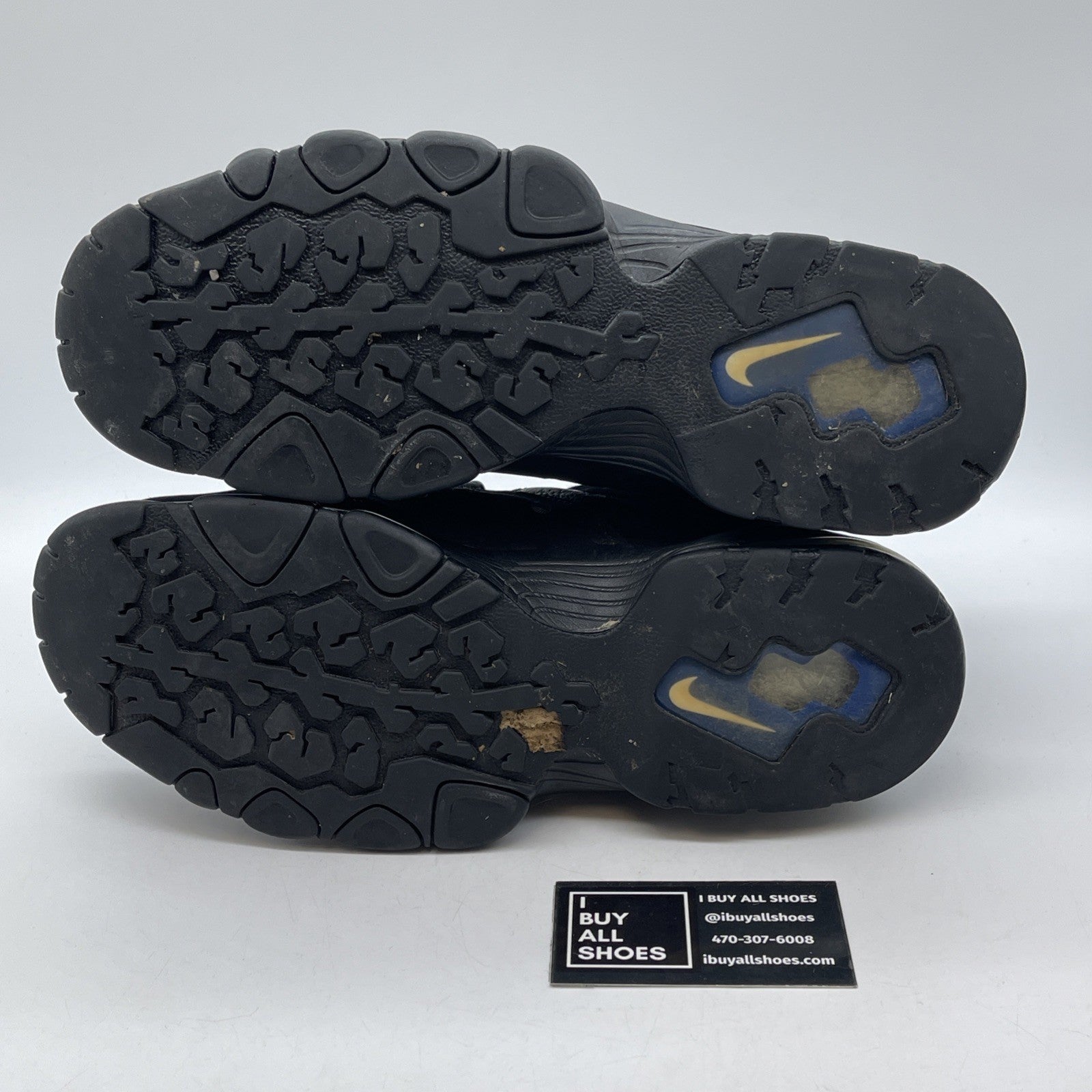Size 10.5 - Nike Air Max 2 CB 94 Triple Black Suede Leather (DC1411-001)