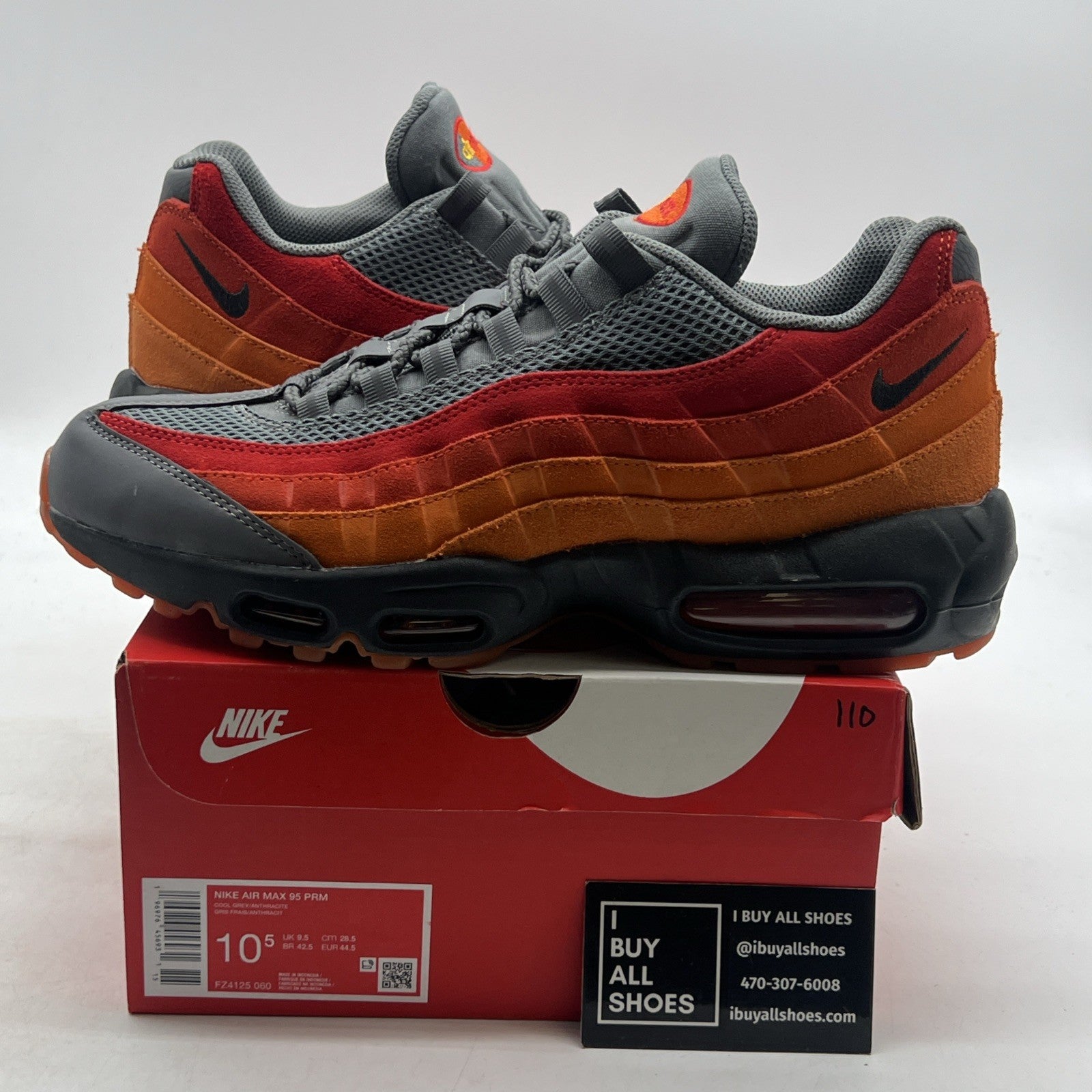 Size 10.5 - Nike Air Max 95 Premium Atlanta (FZ4125-060)