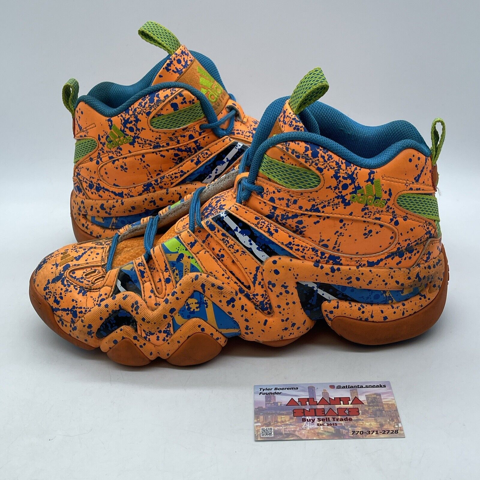 Size 10 - adidas Crazy 8 All-Star Orange Blue Green White Black (G98719)