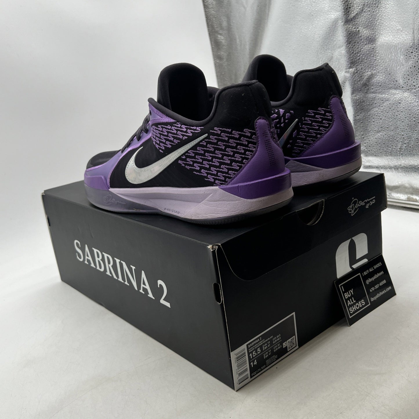 Size 15.5 - Nike Sabrina 2 Court Vision W (FQ2174-500)