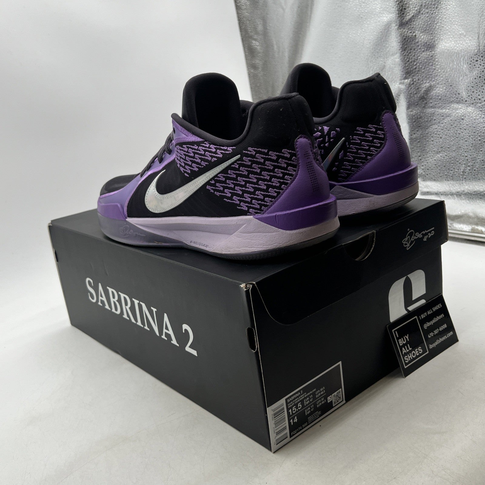 Size 15.5 - Nike Sabrina 2 Court Vision W (FQ2174-500)