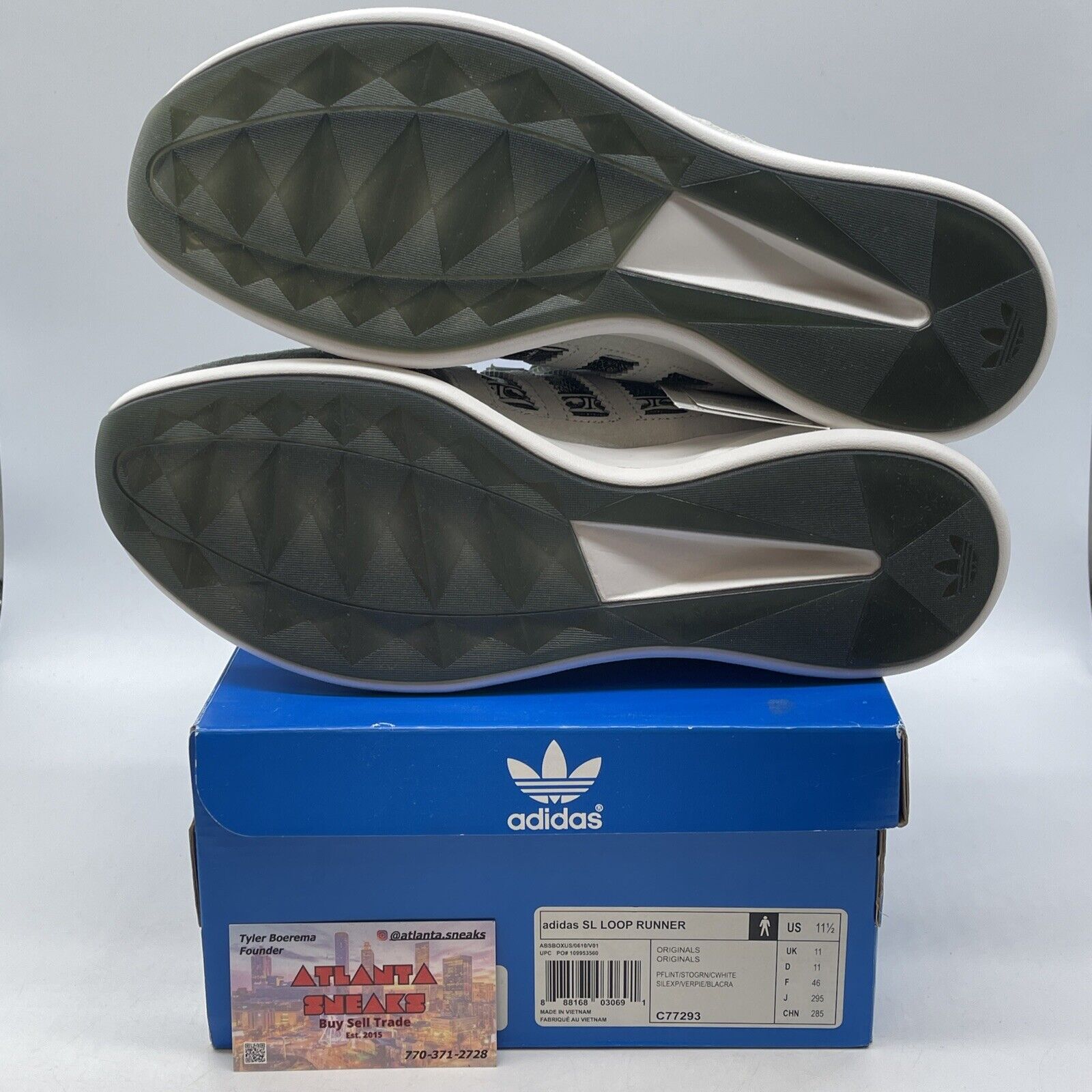 Size 11.5 - adidas Wish x SL Loop Runner Independent Currency Suede (C77293)