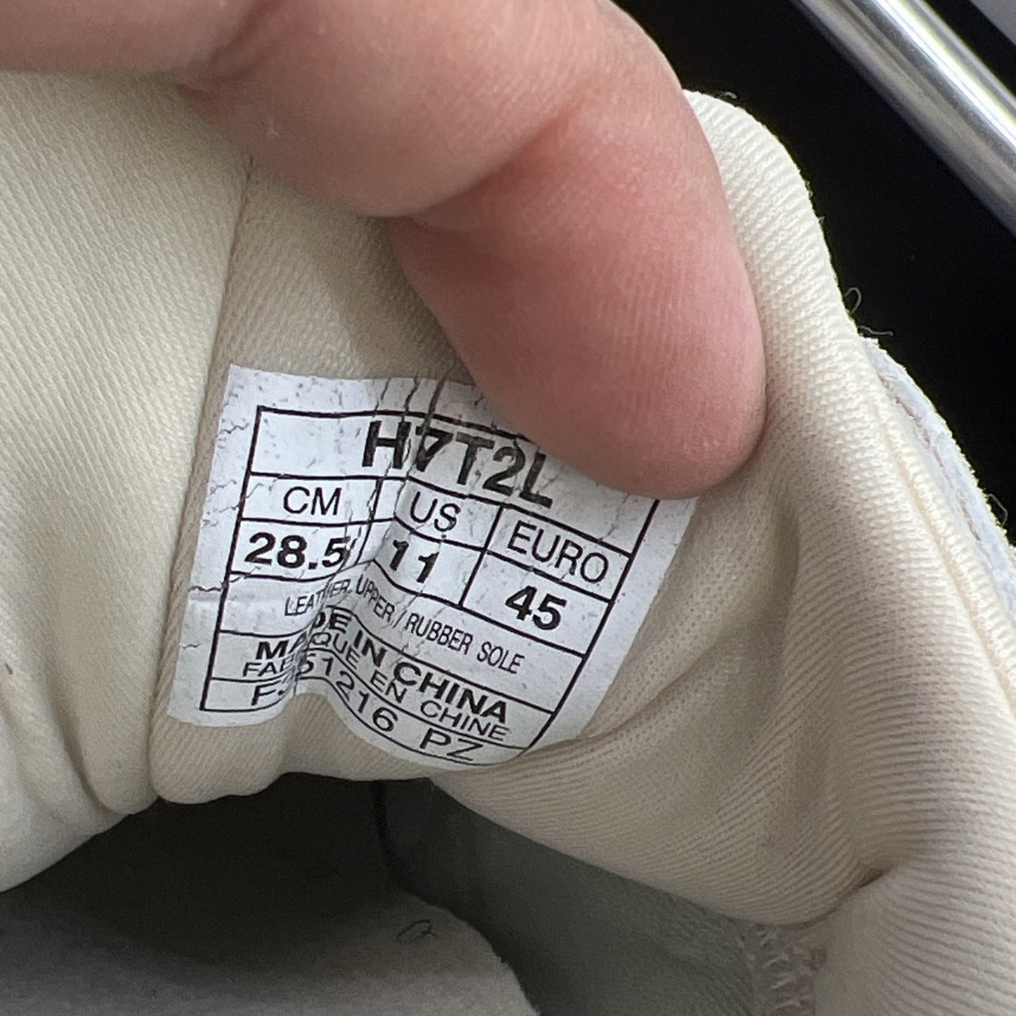 Size 11 - Asics Gel Kayano Trainer Birch (H7T2L-0202)