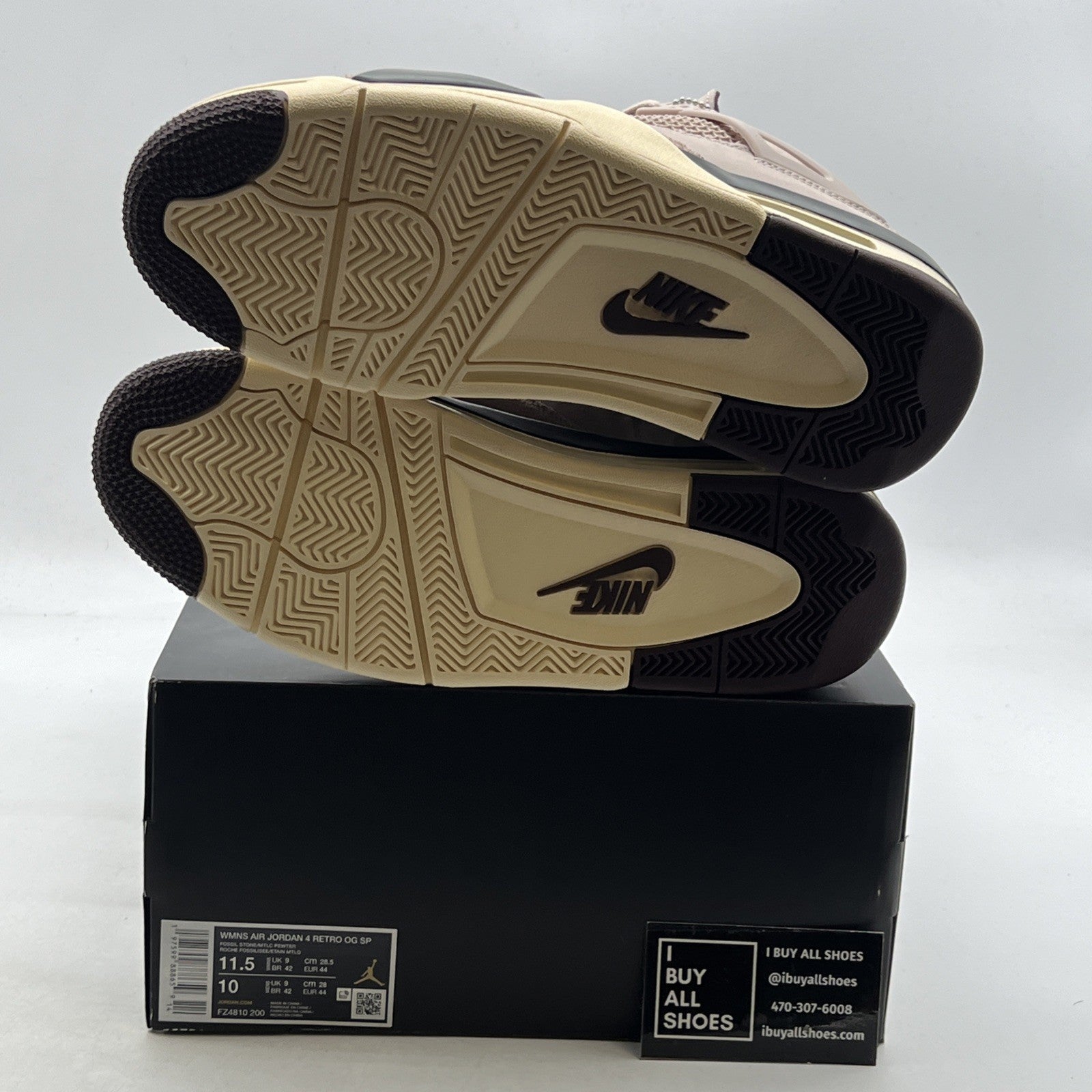 Size 11.5 - A Ma Maniére x Air Jordan 4 Retro While You Were Sleeping W