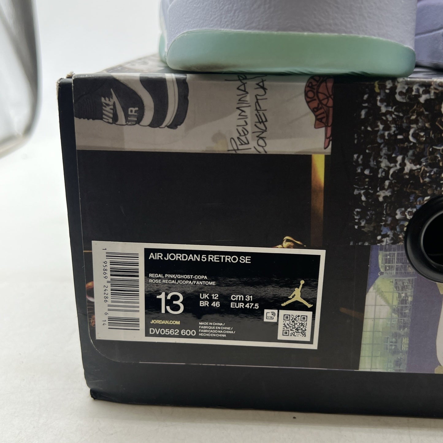 Size 13 - Air Jordan 5 Easter 2022 (DV0562-600)