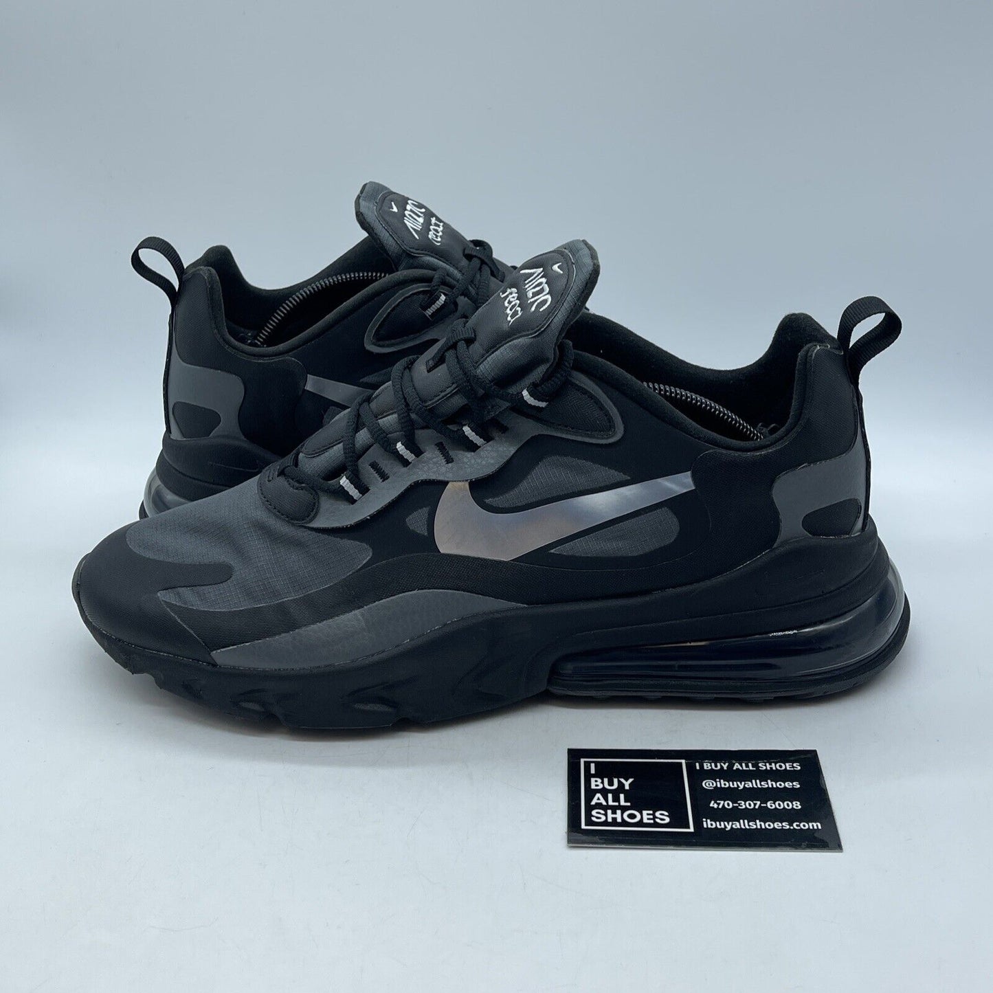 Size 12 - Nike Air Max 270 React WTR Waterproof Suede Leather (CD2049-001)