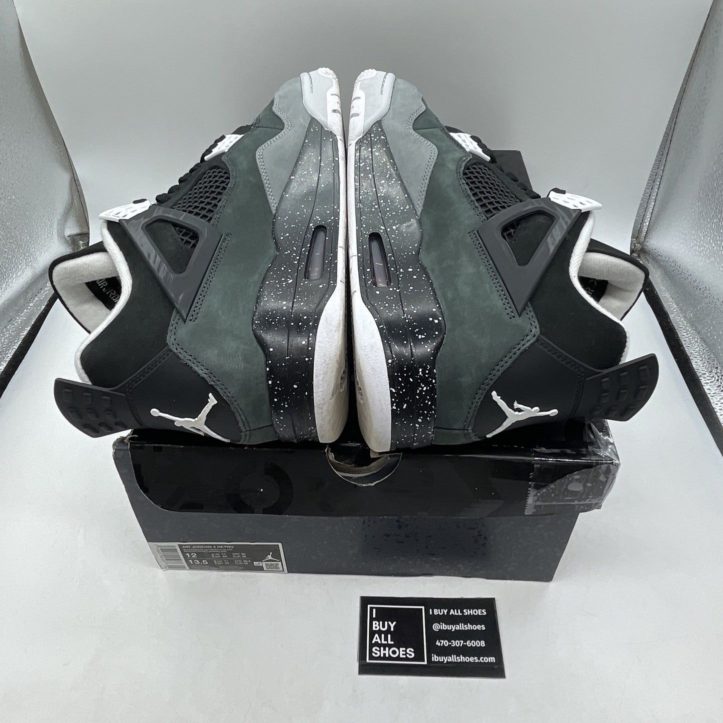 Size 12 - Air Jordan 4 Retro 2024 Fear (FQ8138-002)