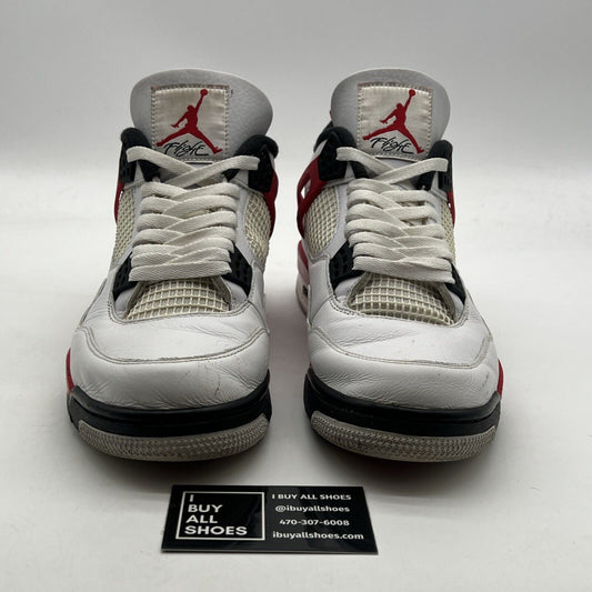Size 12 - Air Jordan 4 Retro Mid Red Cement (DH6927-161)
