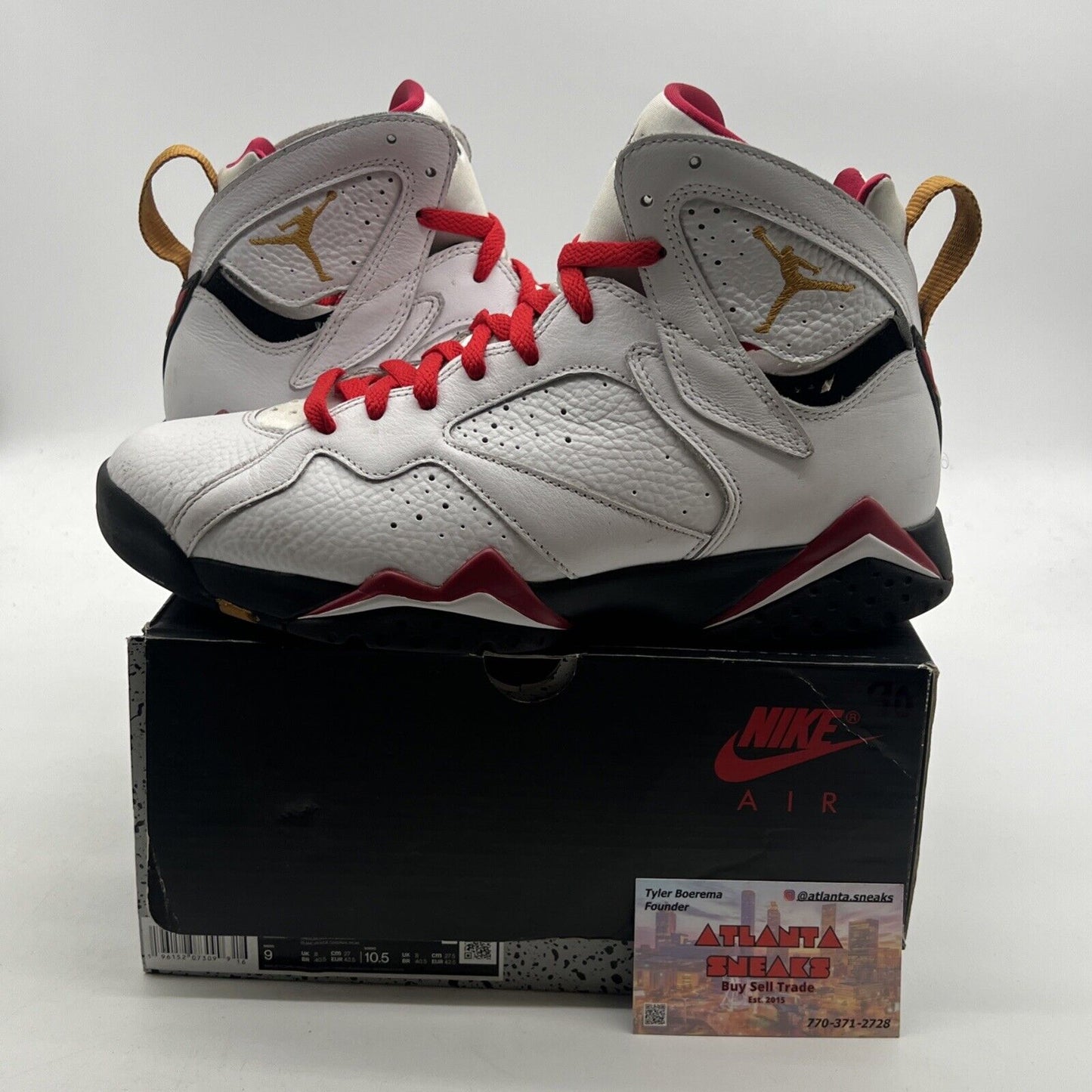 Size 9 - Air Jordan 7 Cardinal 2022 (CU9307-106)