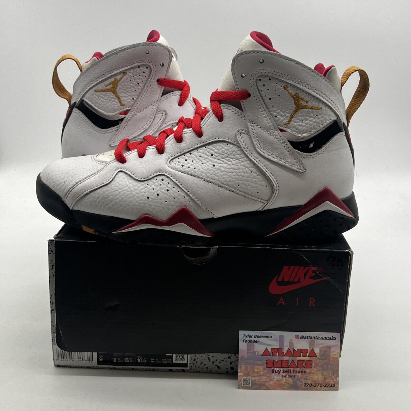 Size 9 - Air Jordan 7 Cardinal 2022 (CU9307-106)