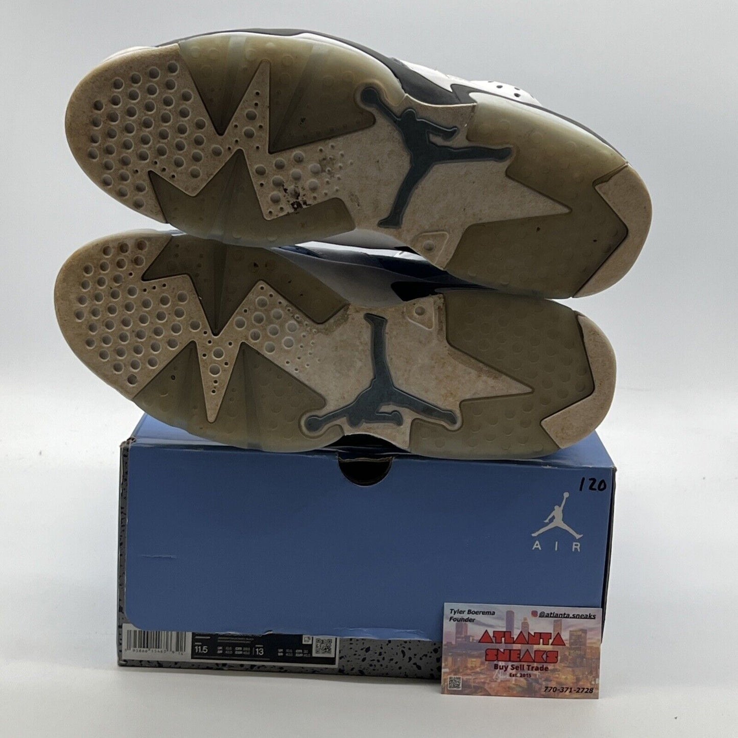 Size 11.5 - Air Jordan 6 Retro Mid UNC Home (CT8529-410)