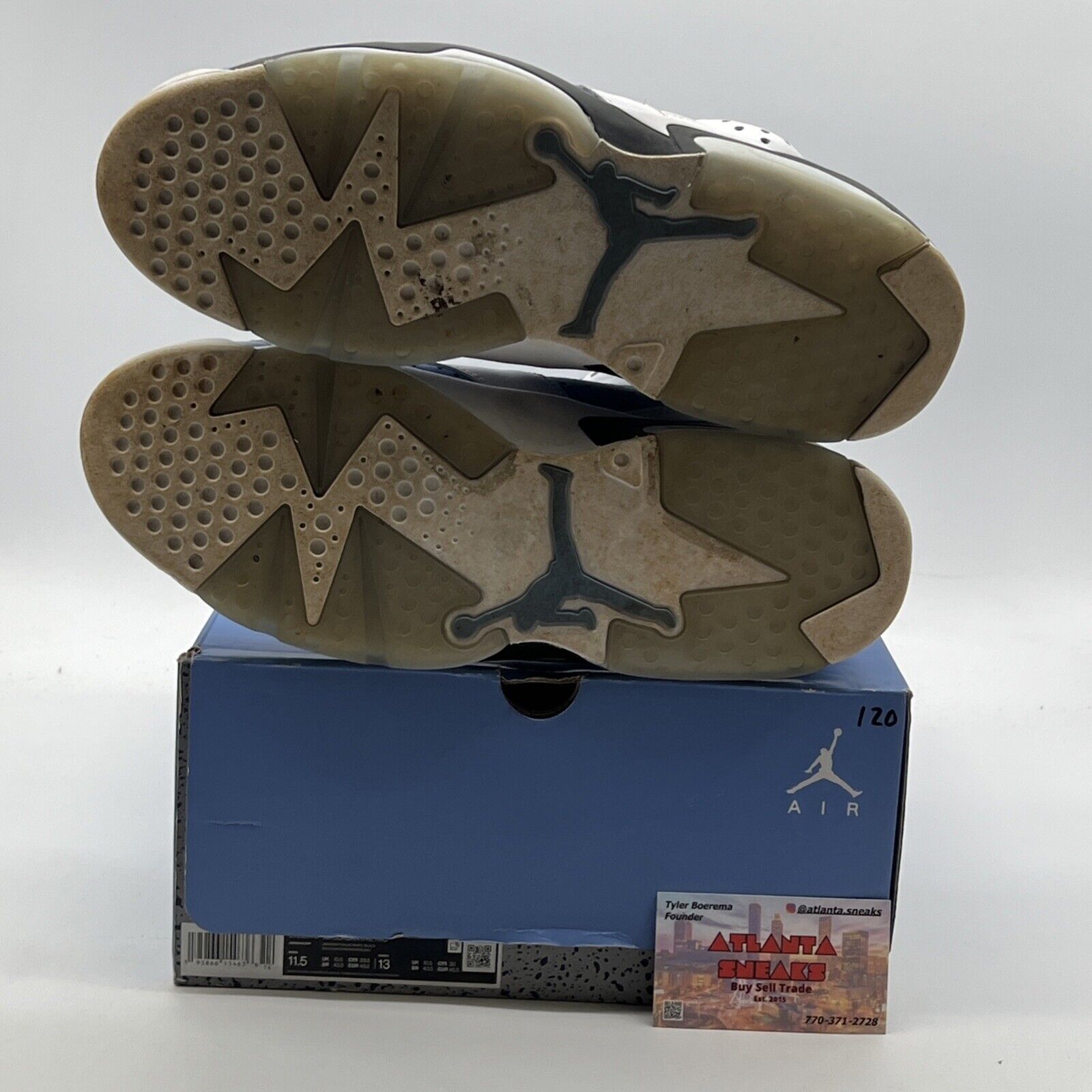 Size 11.5 - Air Jordan 6 Retro Mid UNC Home (CT8529-410)
