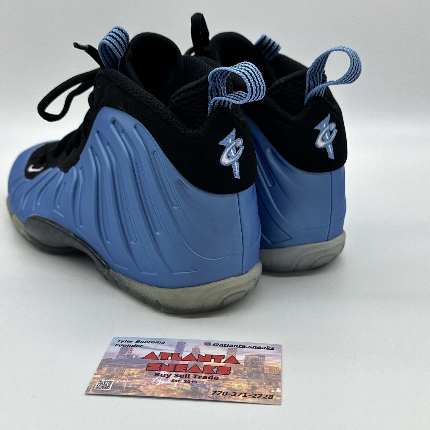 Size 6Y Nike Air Foamposite One University Blue 2016  No Box 644791-402