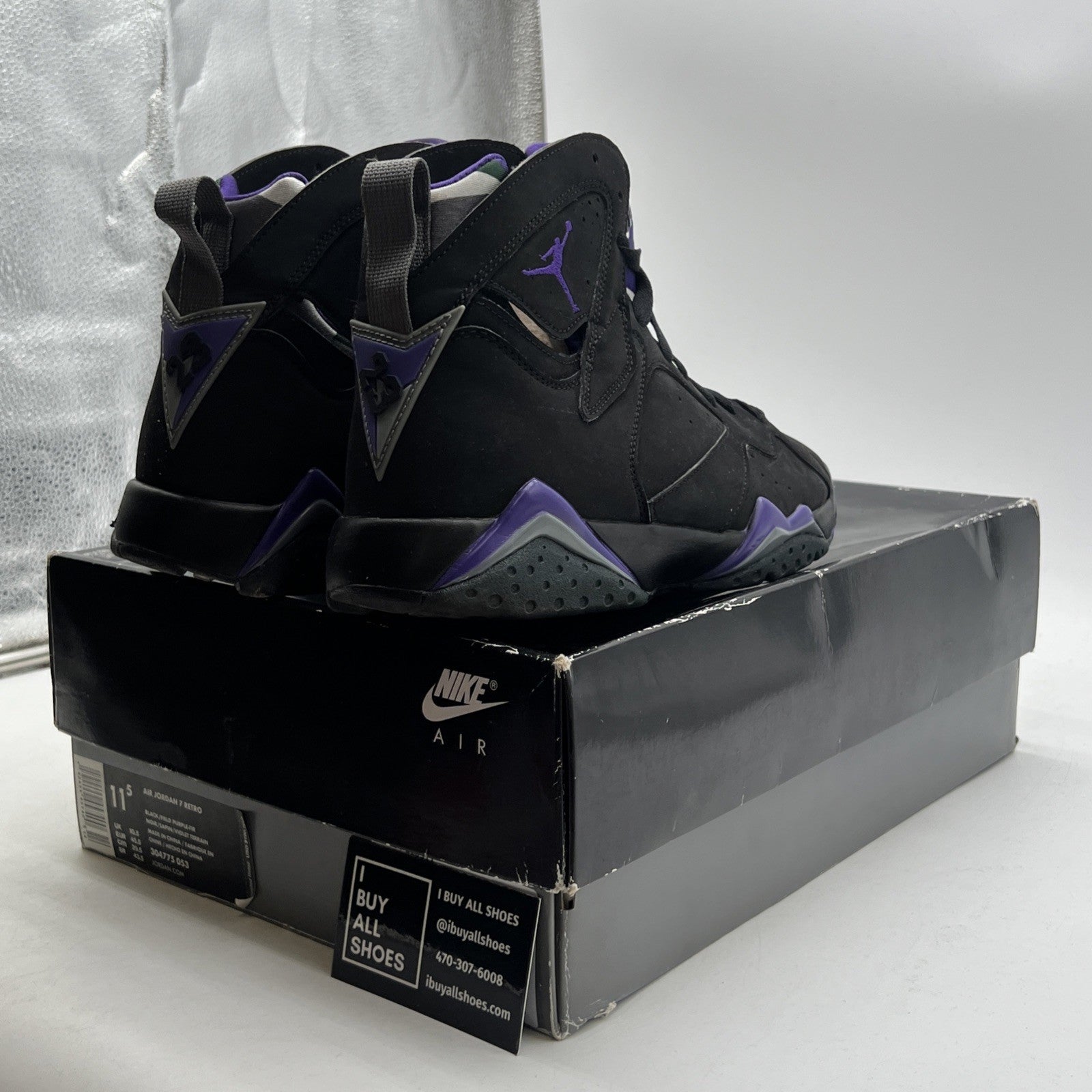 Size 11.5 - Air Jordan 7 Retro PE Ray Allen (304775-053)