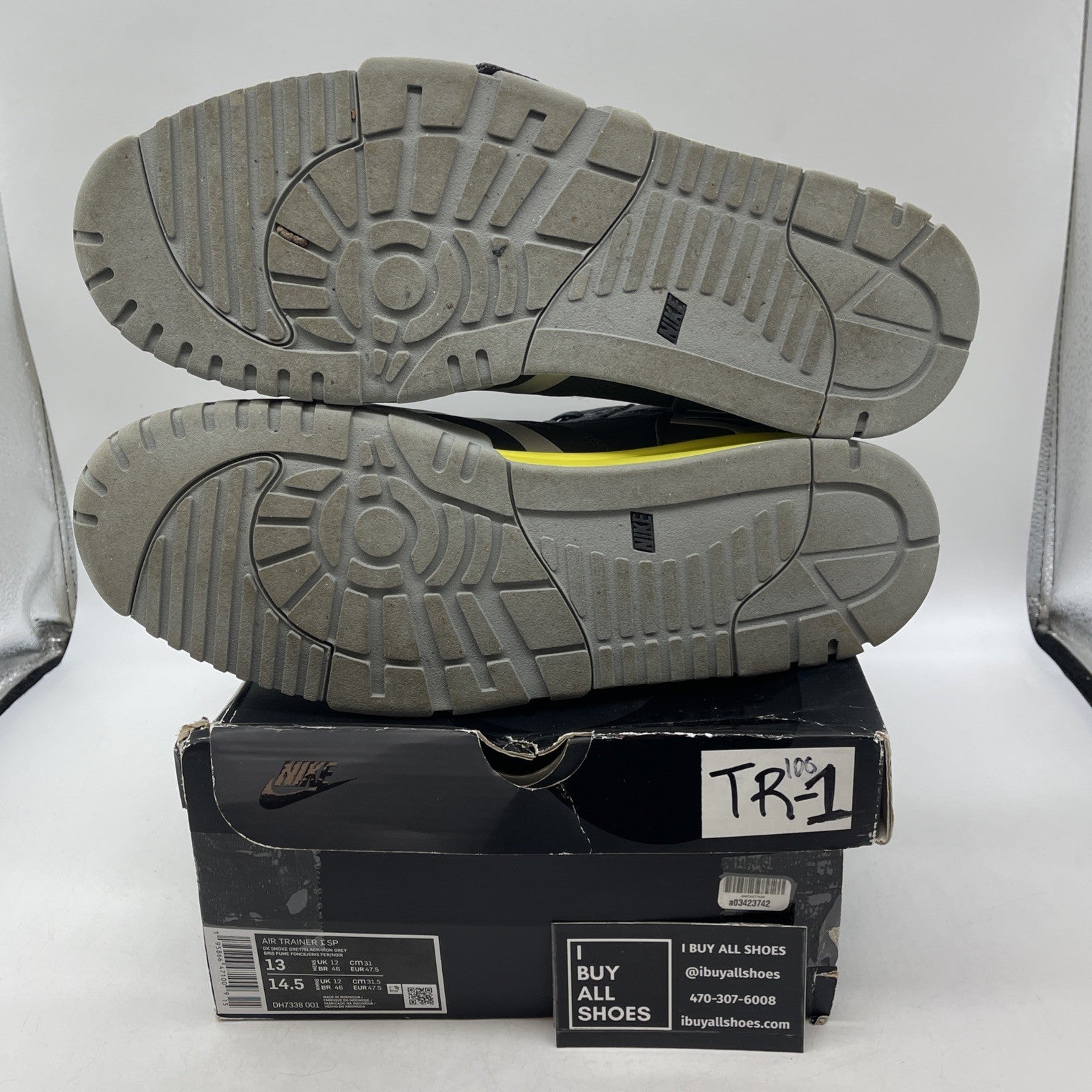 Size 13 - Nike Air Trainer 1 Utility Dark Smoke Grey (DH7338-001)
