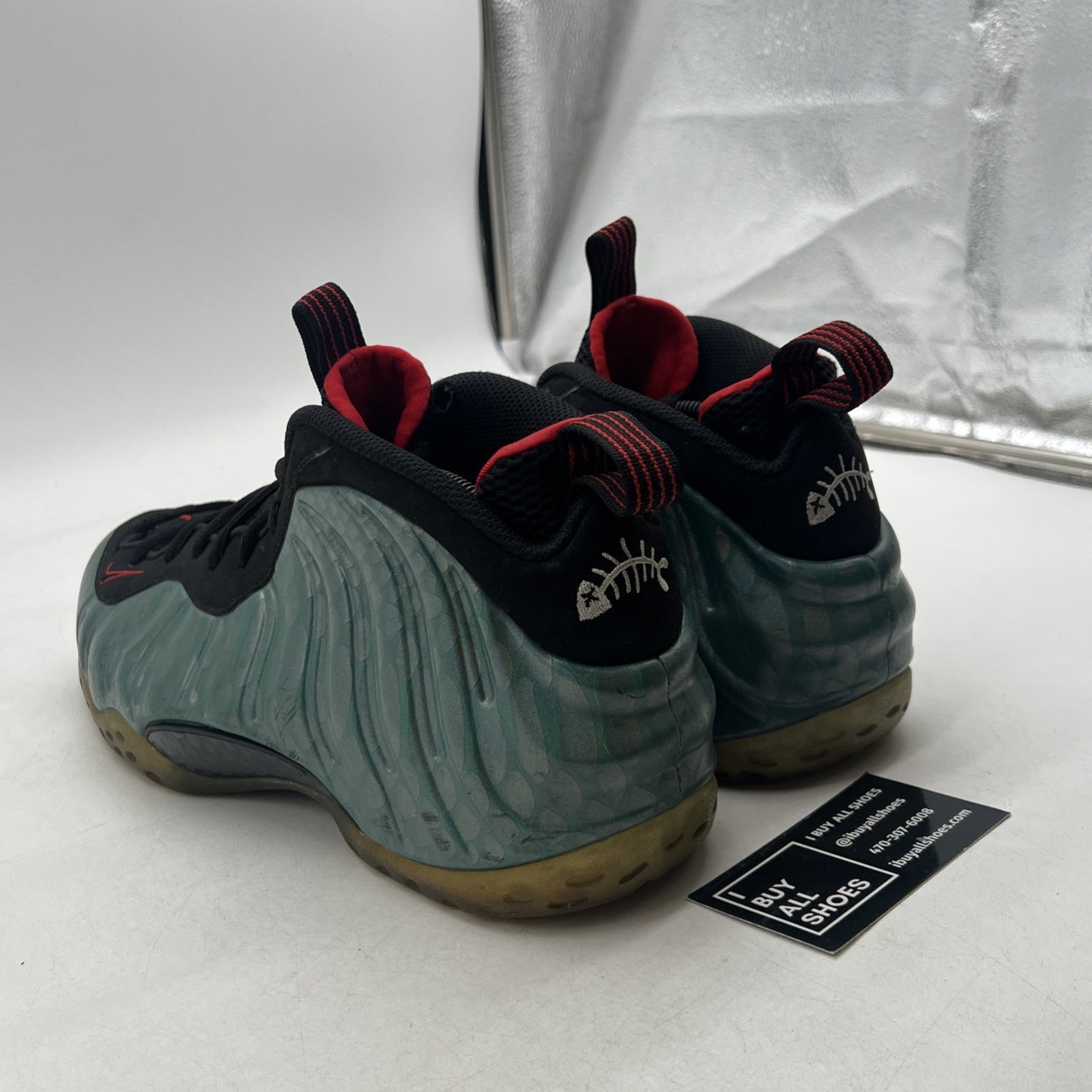 Size 11.5 - Nike Air Foamposite One PRM Gone Fishing (575420-300)