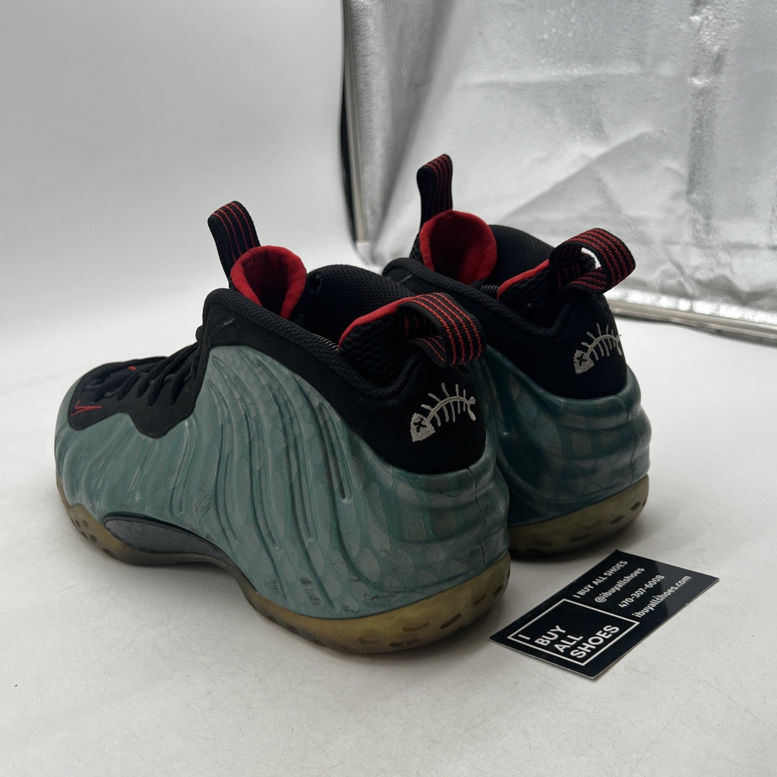 Size 11.5 - Nike Air Foamposite One PRM Gone Fishing (575420-300)