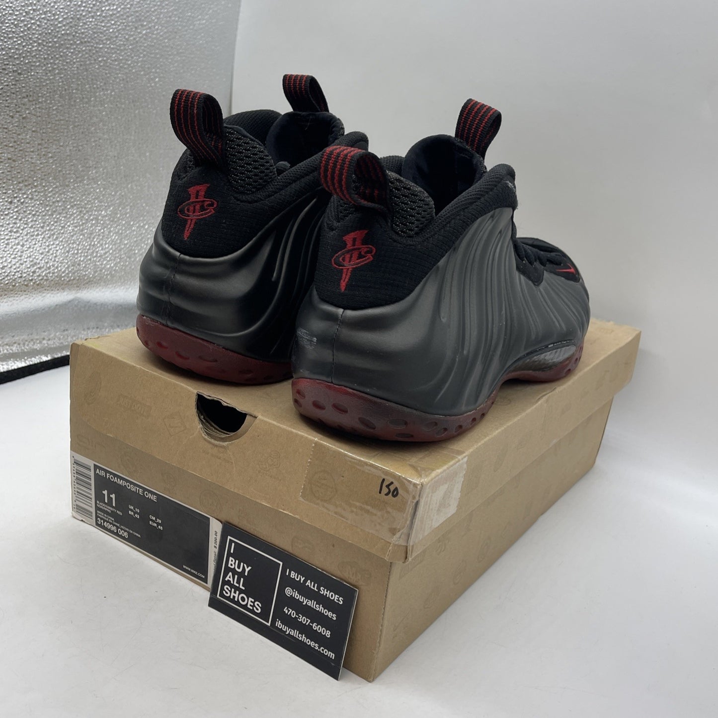 Size 11 - Nike Air Foamposite One 2010 Cough Drop (314996-006)