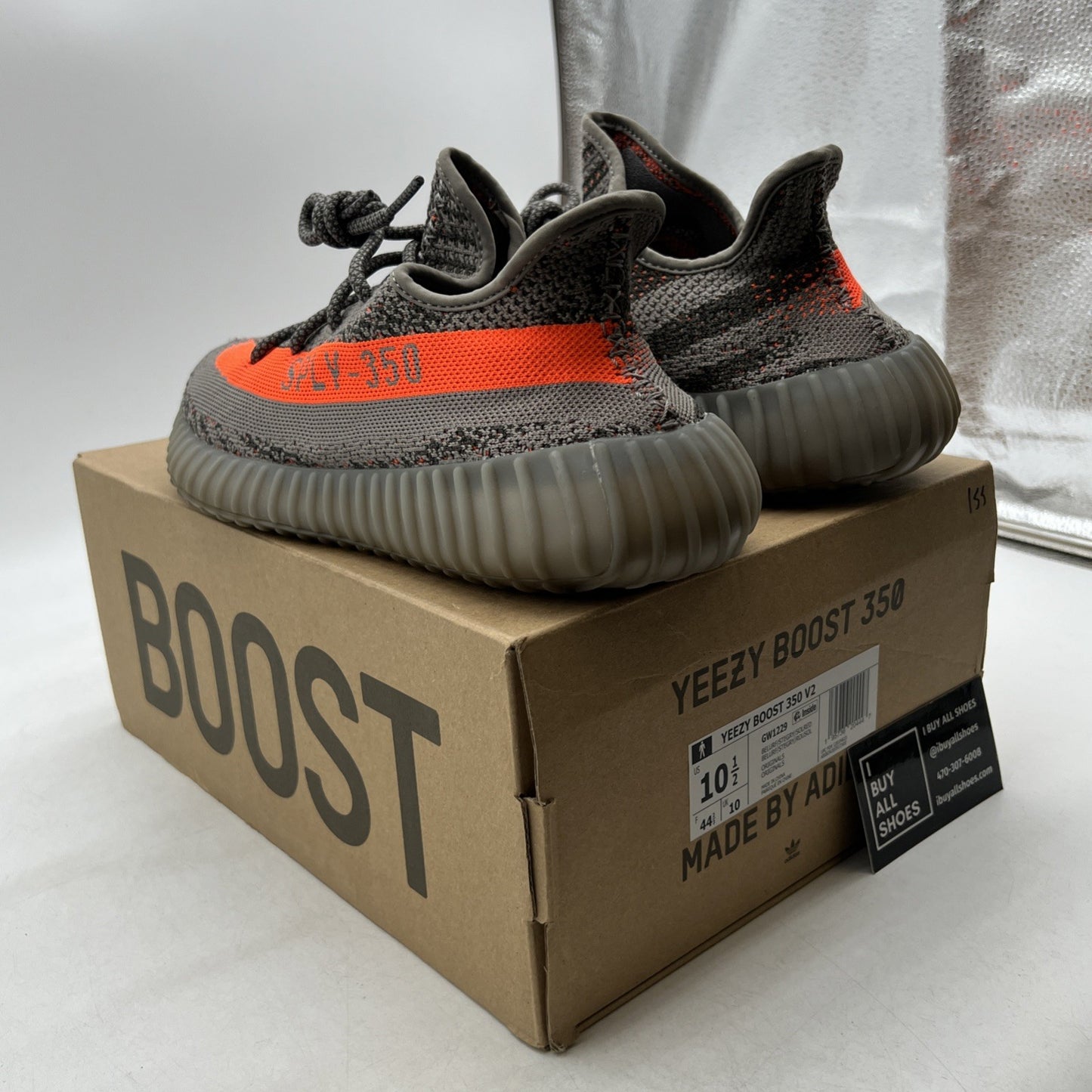 Size 10.5 - adidas Yeezy Boost 350 V2 Low Beluga Reflective (GW1229)