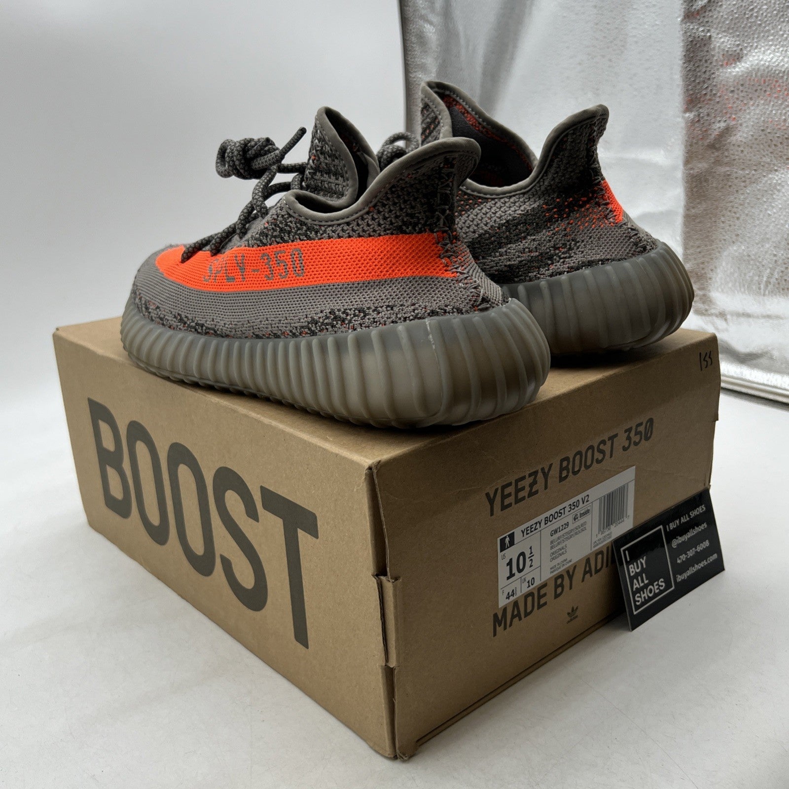 Size 10.5 - adidas Yeezy Boost 350 V2 Low Beluga Reflective (GW1229)