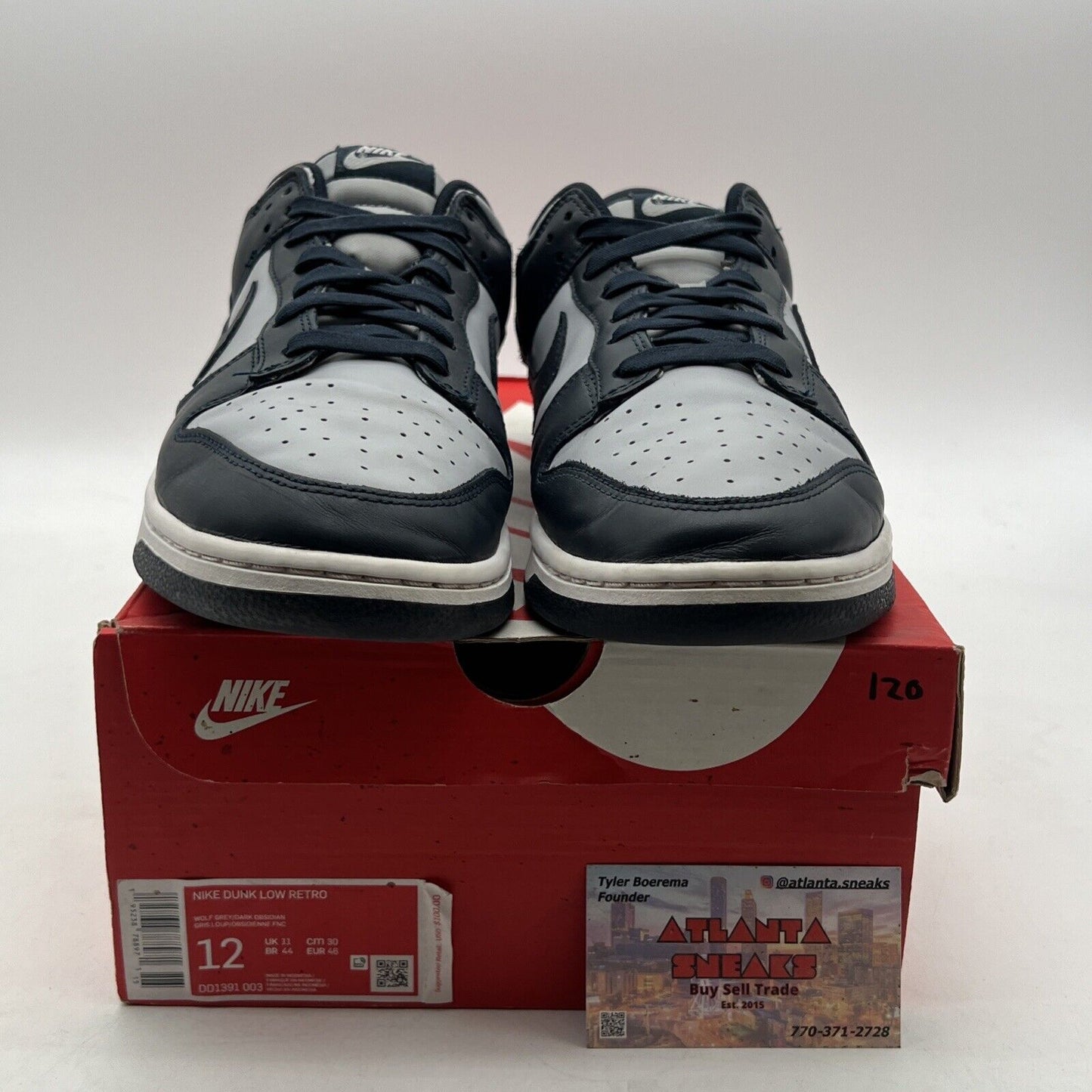 Size 12 - Nike Dunk Low Georgetown (DD1391-003)