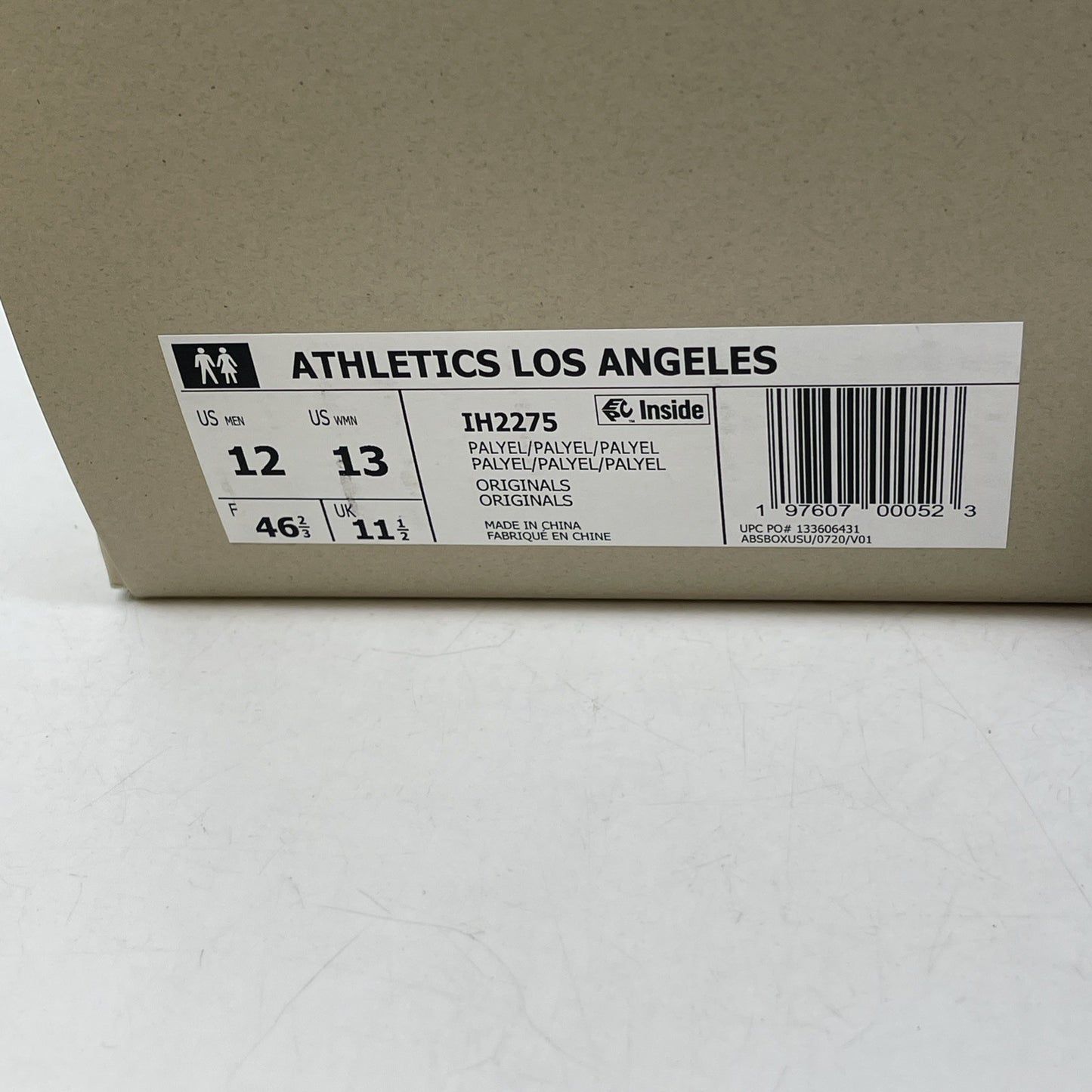 Size 12 - adidas Fear of God Athletics x Los Angeles Runner Pale Yellow (IH2275)