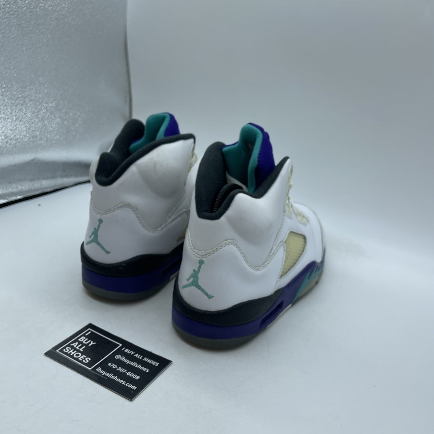 Size 8.5 - Air Jordan 5 Retro Grape 2013 (136027-108)