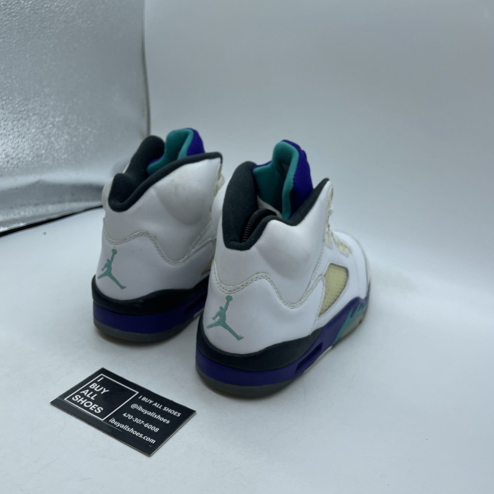 Size 8.5 - Air Jordan 5 Retro Grape 2013 (136027-108)