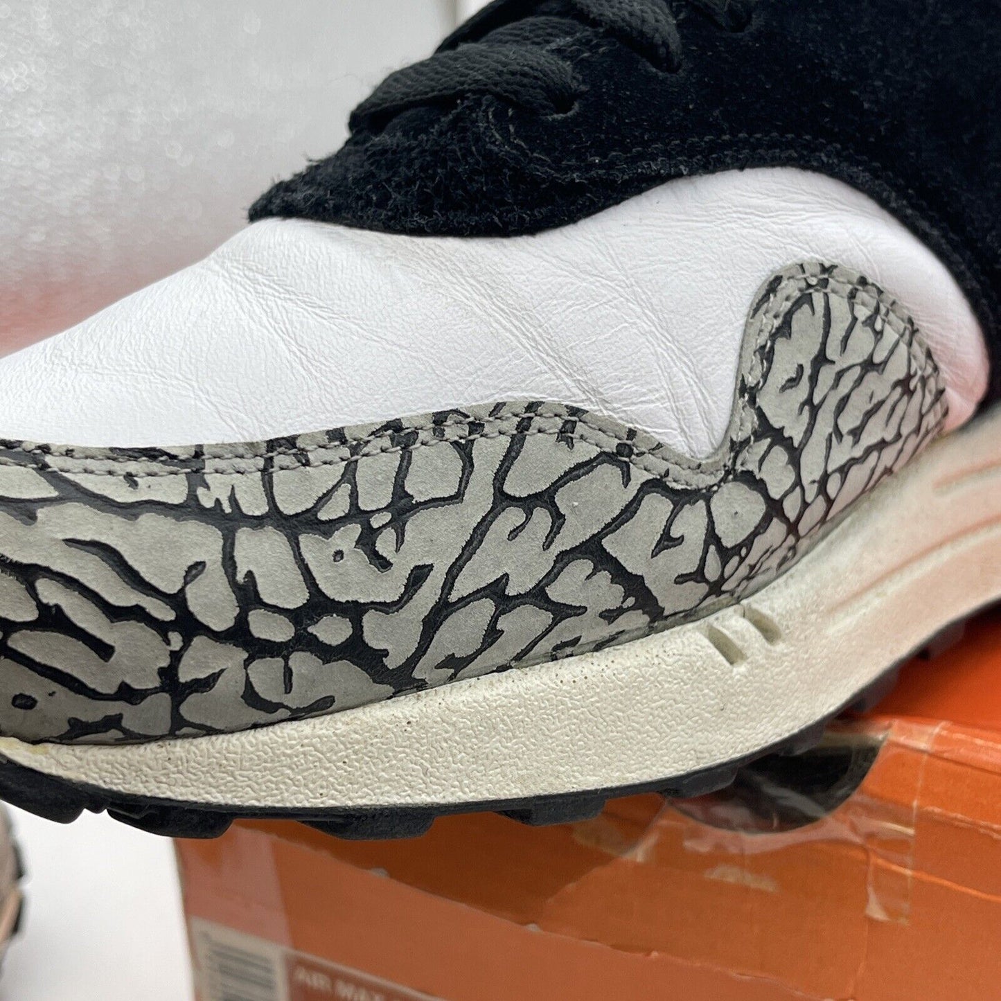 Size 10.5 - Nike Atmos x Air Max 1 Premium Elephant Suede Leather (312748-031)