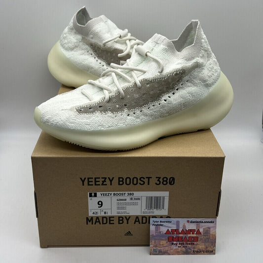 Size 9 - adidas Yeezy Boost 380 Calcite Glow Brand New Og All DS Sneakers