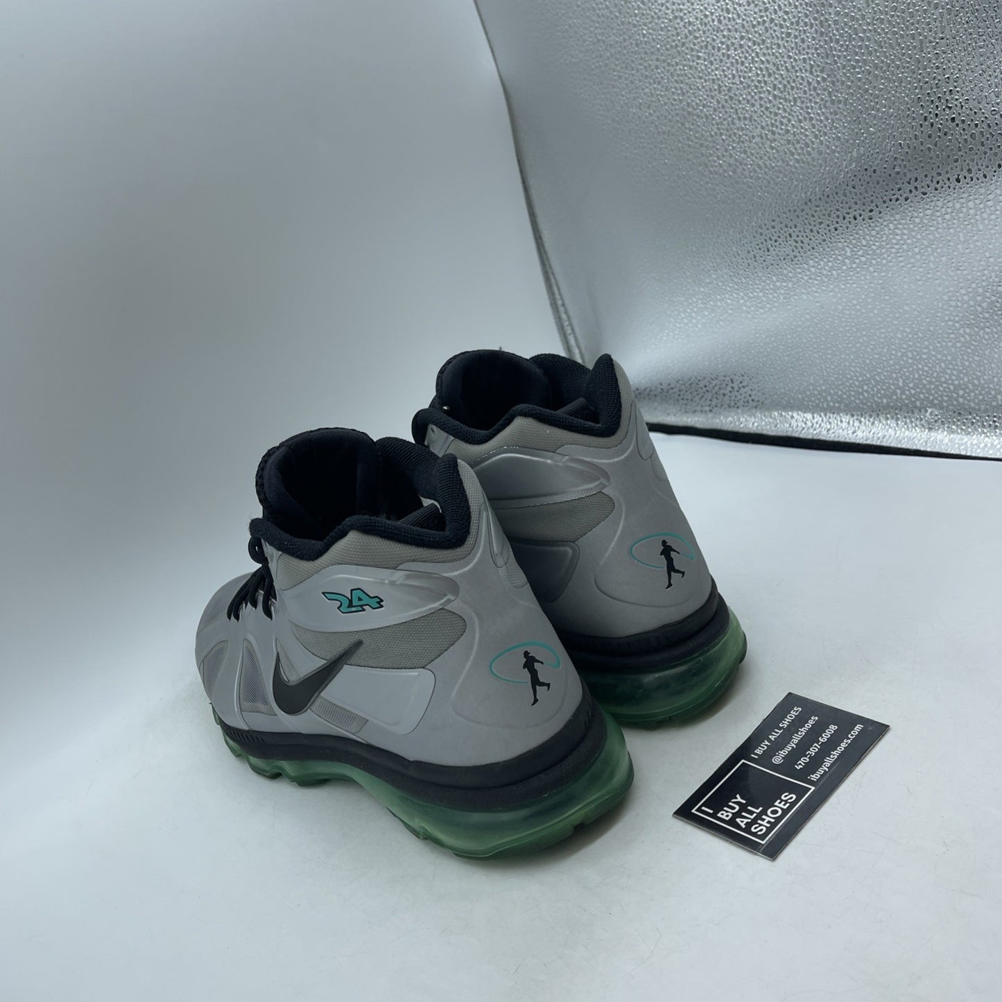 Size 12 - Nike Air Max Griffey Fury Fuse Silver (511309-003)
