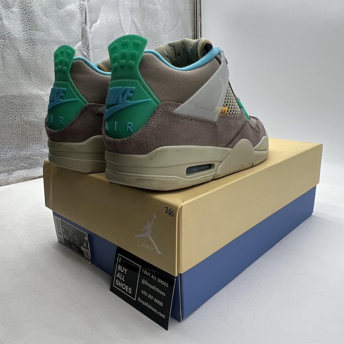 Size 9 - Union LA x Air Jordan 4 Retro Taupe Haze (DJ5718-242)