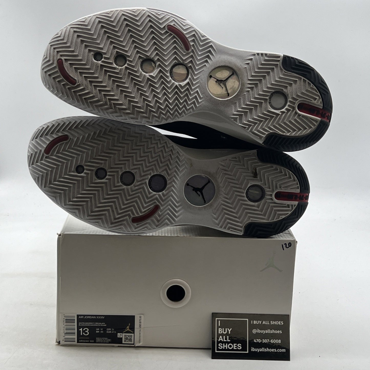 Size 13 - Air Jordan 34 Chicago (AR3240-100)