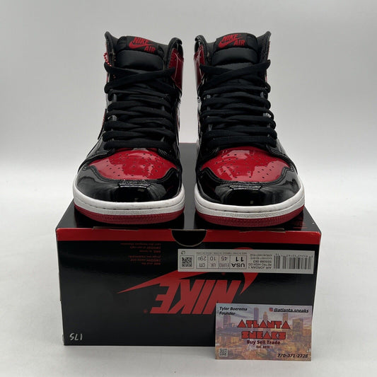 Size 11 - Jordan 1 Retro OG High Patent Bred (555088-063)