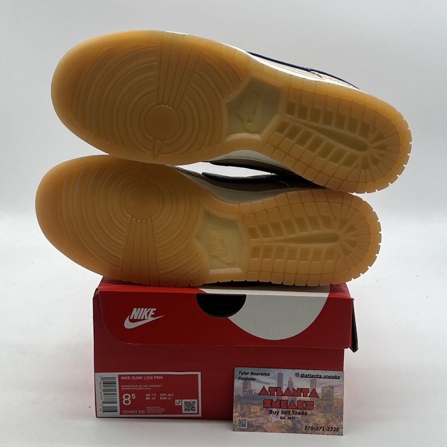 Size 8.5 - Nike Dunk Low Premium Montreal Bagel Sesame (DZ4853-200)