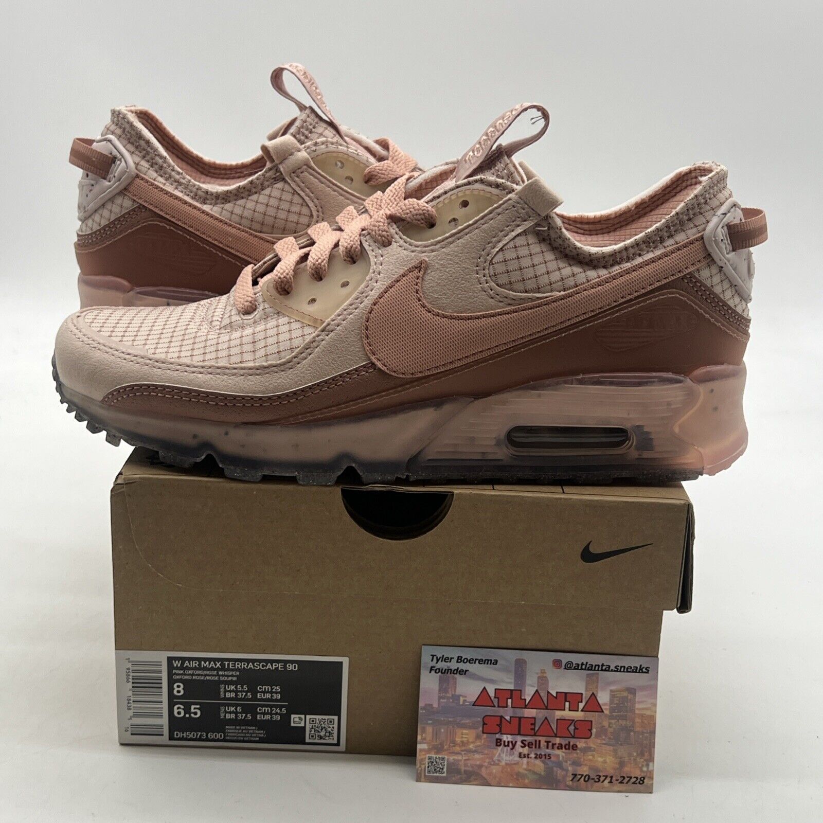 Size 8 - Nike Air Max Terrascape 90 Pink Oxford W (DH5073-600)