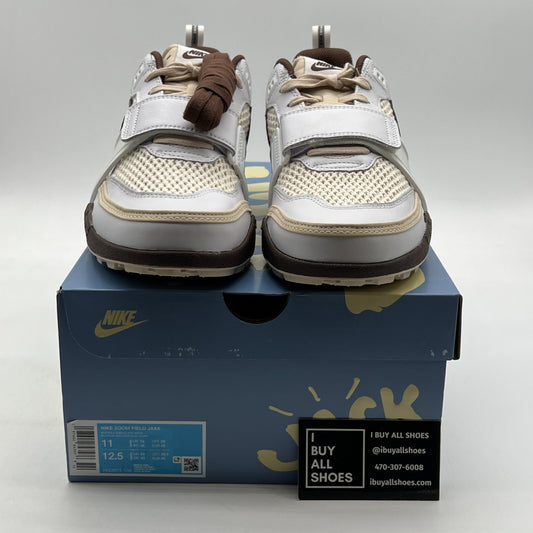 Size 11 - Nike Travis Scott x Zoom Field Jaxx Light Chocolate (HQ3073-100)