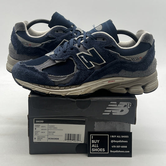 Size 9 - New Balance 2002R Protection Pack - Navy (M2002RDK)