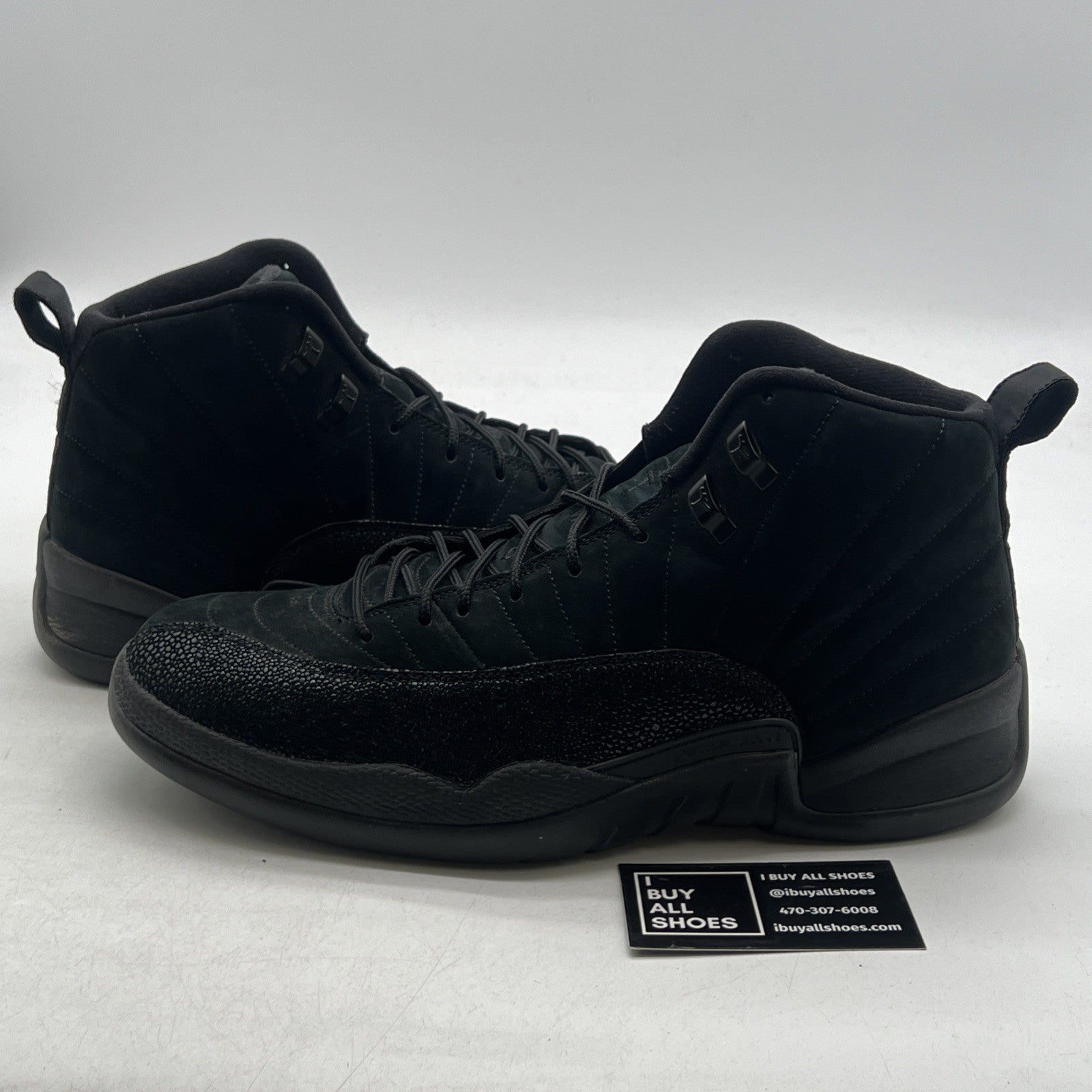 Size 12 - OVO x Air Jordan 12 Retro Black (873864-032)